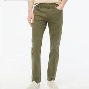 J.Crew slim fit farmer dyed jeans; 30x34. Brand new. Color is a khaki green